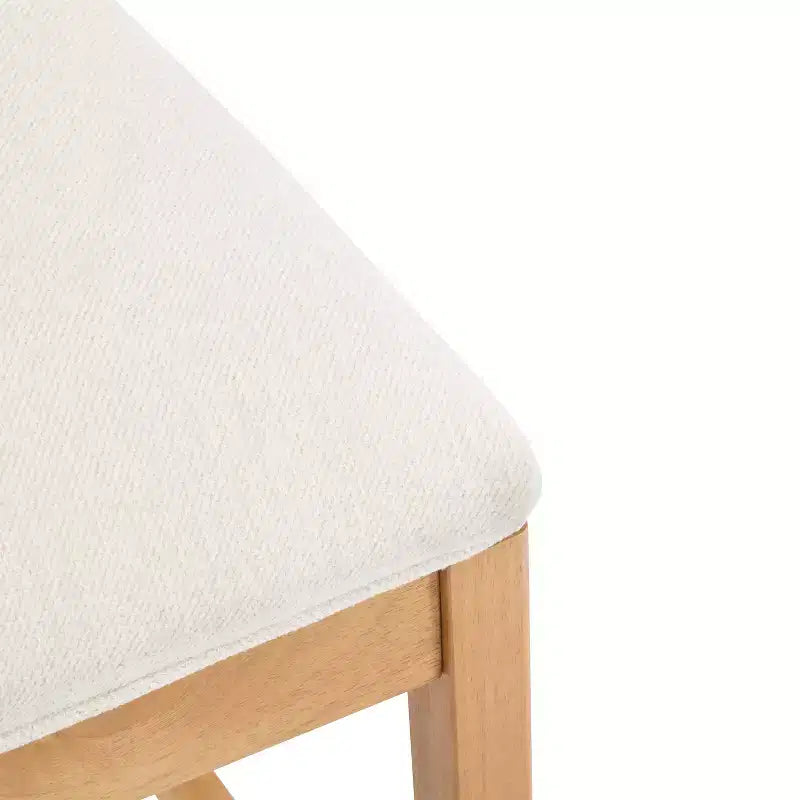 Christopher Knight Home Mansoor Rattan and Rubberwood Upholstered Counter Stools