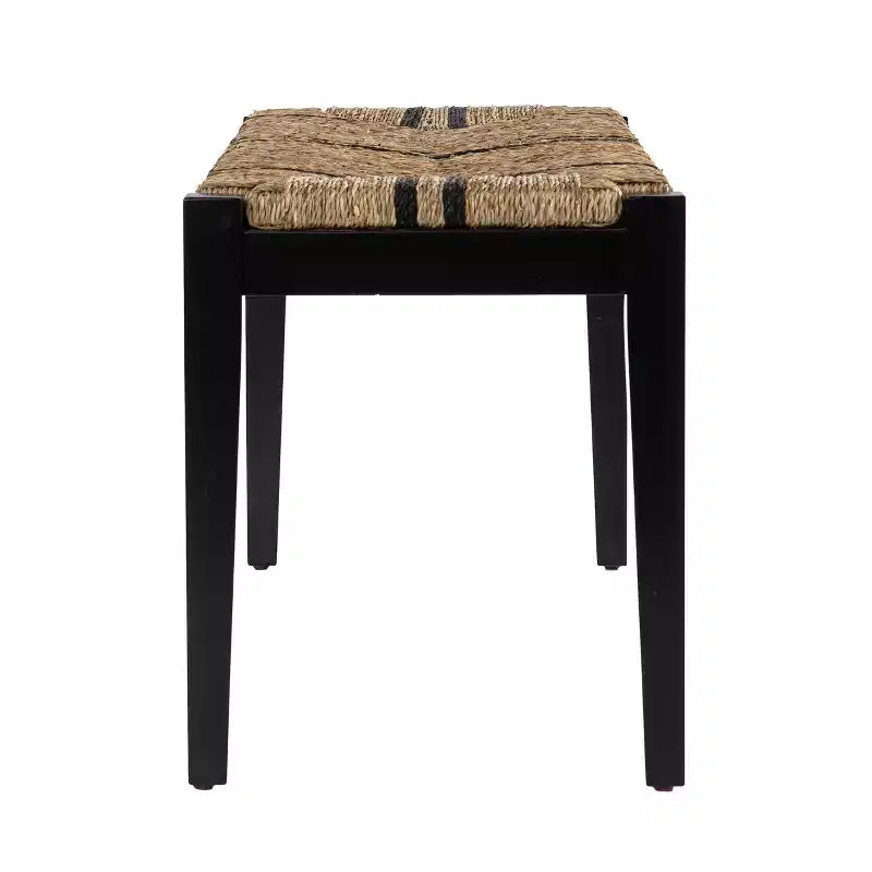Gallocano Seagrass Bench - Black - SEI