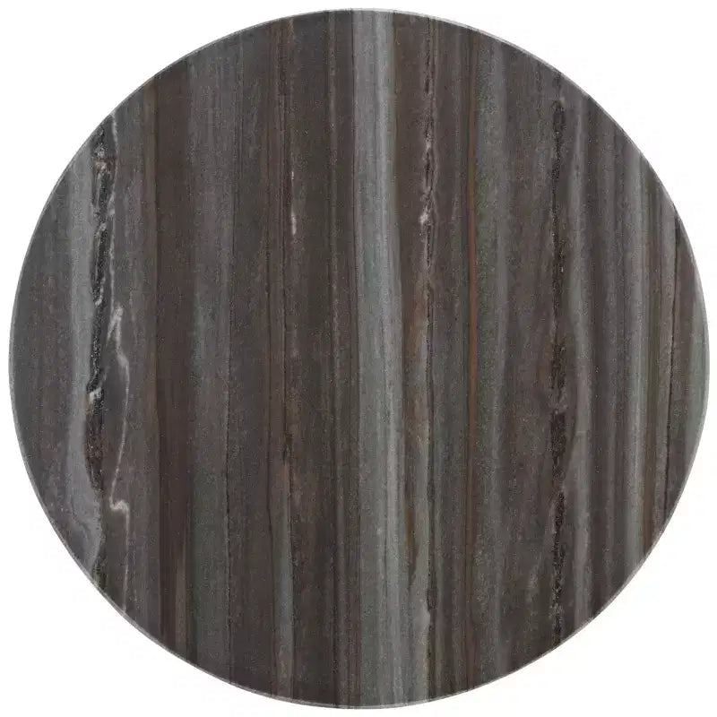 Sumer Drink Table - ACC3720 - Grey Marble/Black - Safavieh