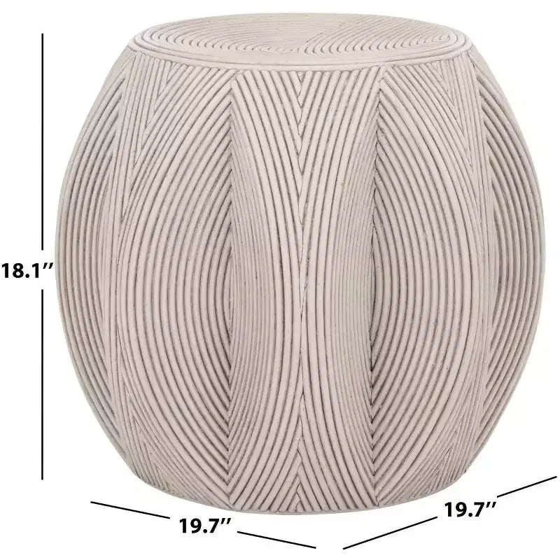 Oleg Accent Table - ACC6702 - White Washed - Safavieh
