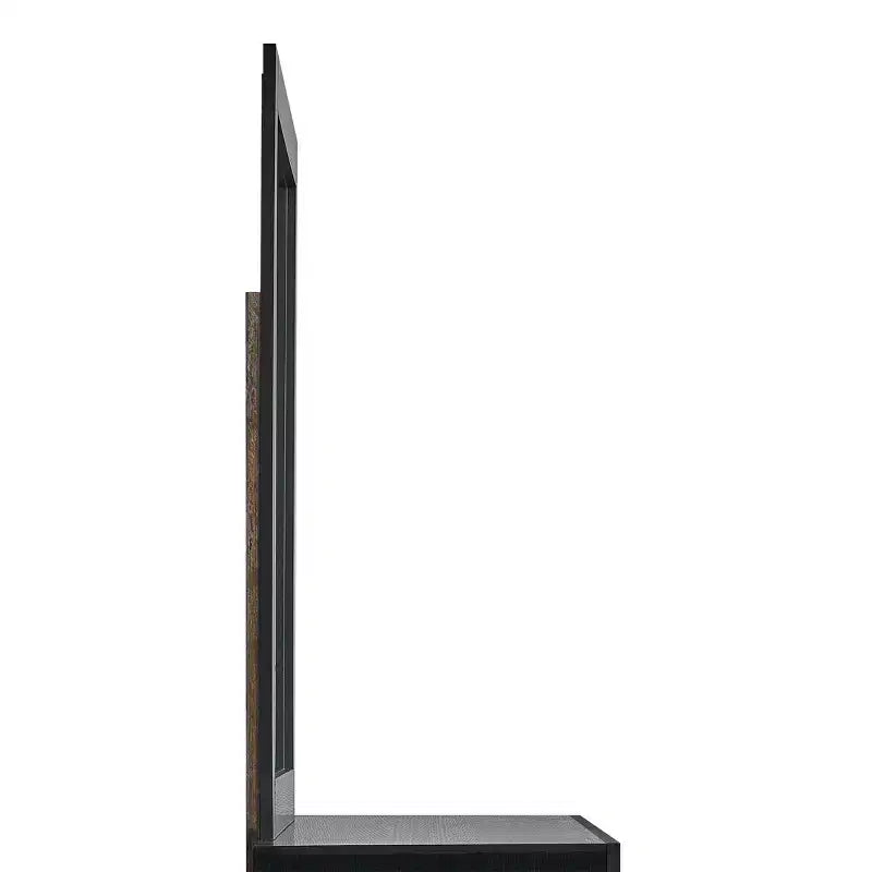 Passion Furniture Plano 39 in. W x 37 in. H Rectangle Wood Frame Dresser Mirror