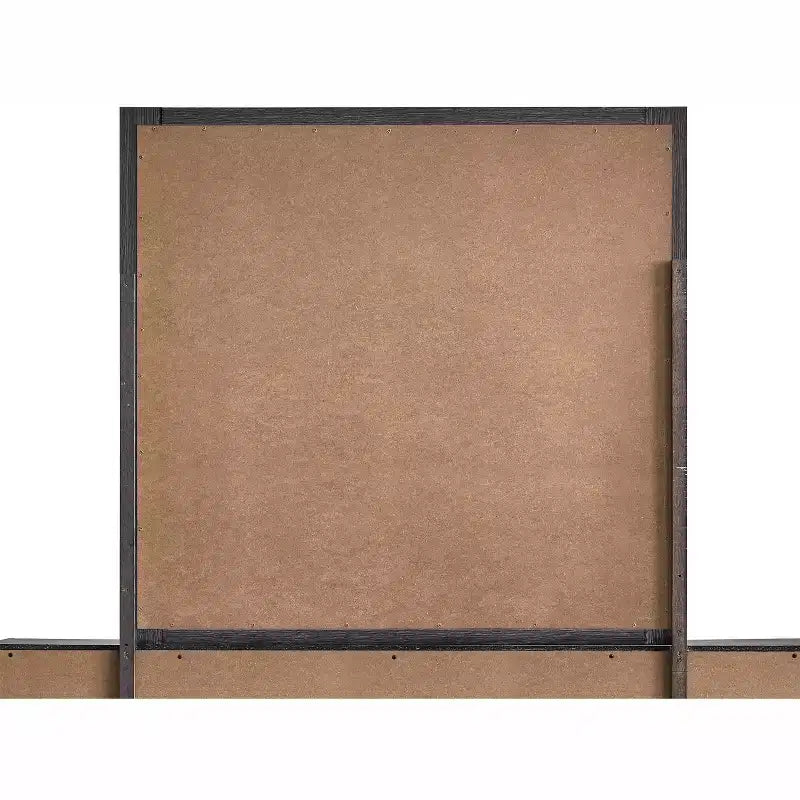 Passion Furniture Plano 39 in. W x 37 in. H Rectangle Wood Frame Dresser Mirror