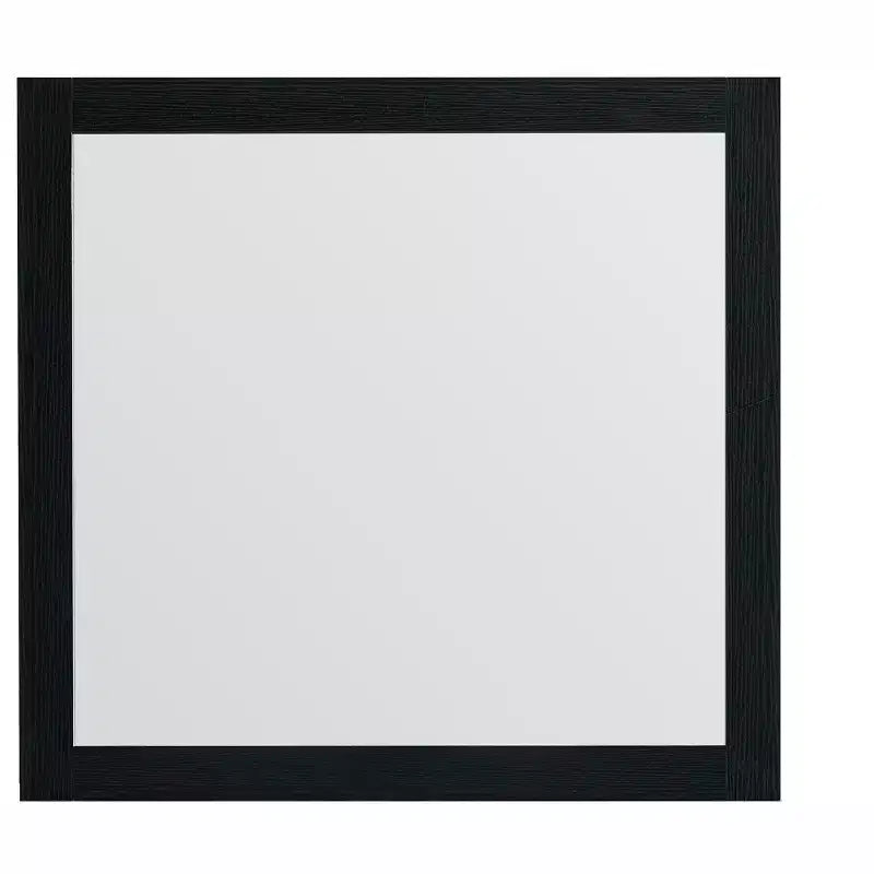 39 in. W x 37 in. H Rectangle Wood Frame Dresser Mirror