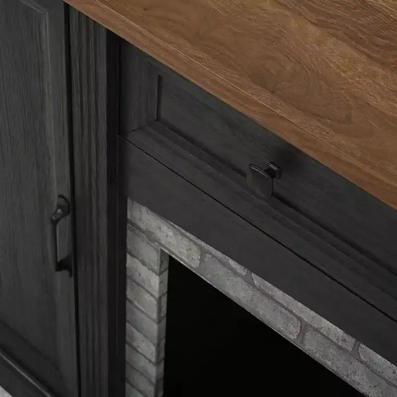 Modern TV Stand for TVs up to 70" with Drawer and Cabinets