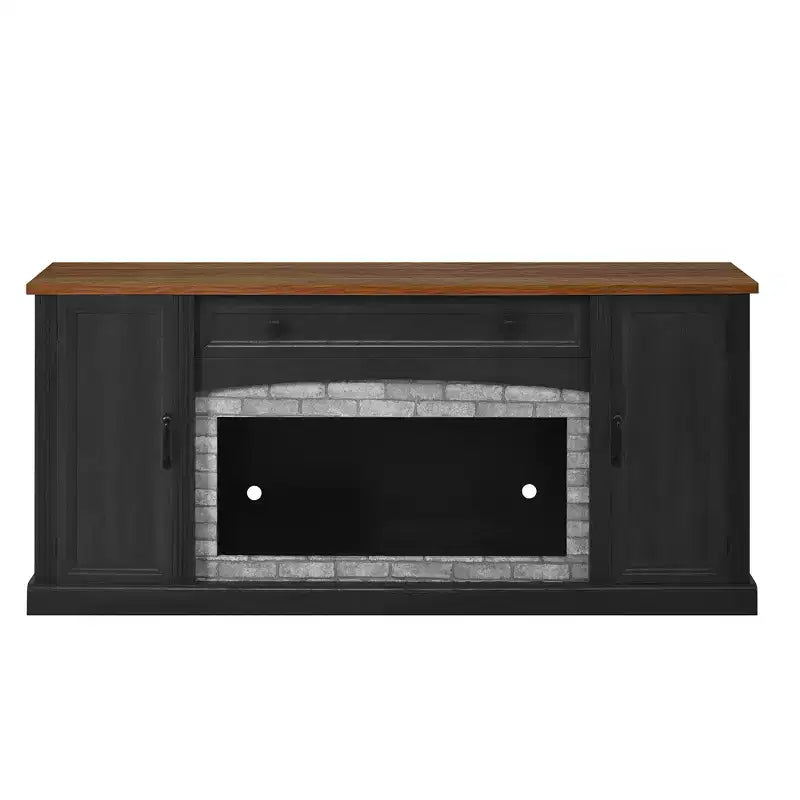Modern TV Stand for TVs up to 70" with Drawer and Cabinets
