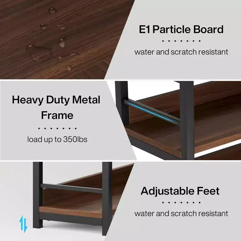 Tribesigns 9-Tier Corner Shoe Rack, Vertical Shoe Storage Organizer